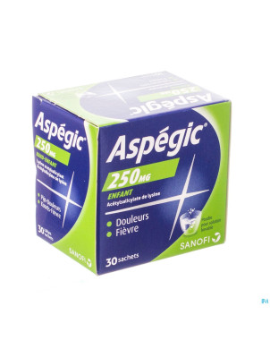 Aspegic  250 pulv 30x 250mg