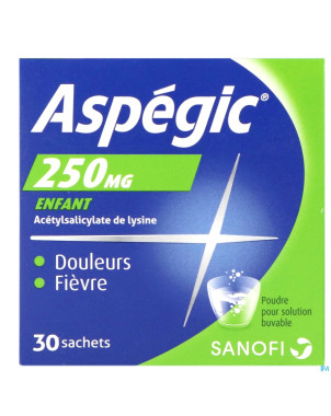 Aspegic  250 pulv 30x 250mg