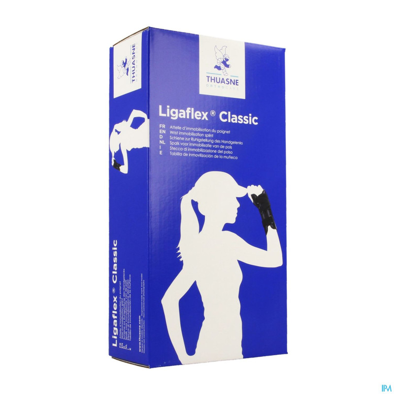 Ligaflex classic poignet droit noir    t1 243502