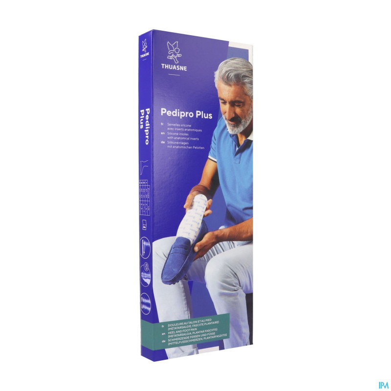Pedi pro+ semelle anatomic + a/choc    t3