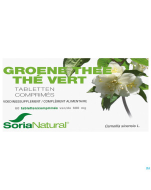 Soria te verde    tabl 60x600mg