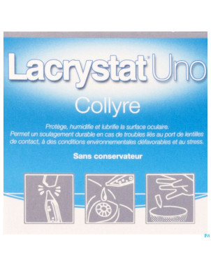Lacrystat uno ud 20 x 0,4 ml