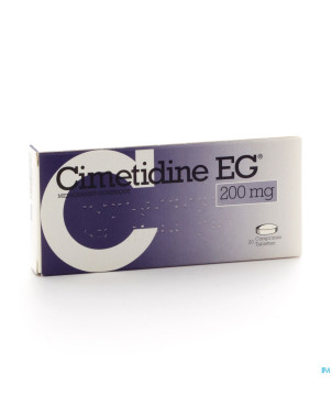 Cimetidine eg comp  20 x 200 mg
