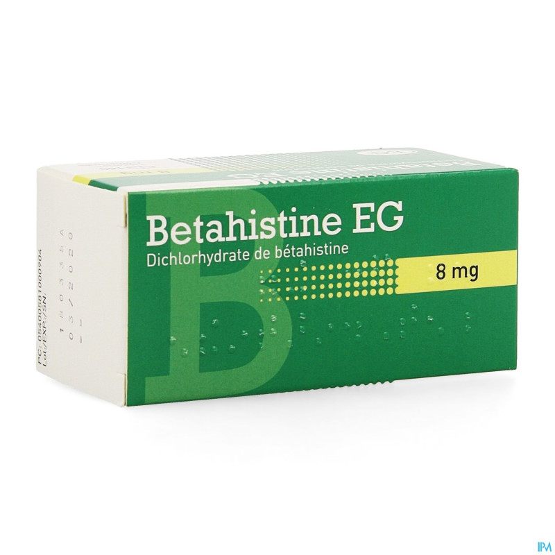 Betahistine eg    comp 100x8mg