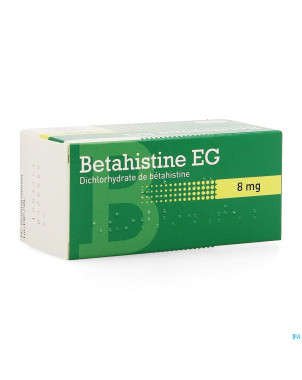 Betahistine eg    comp 100x8mg