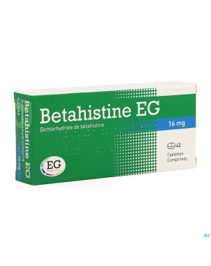 Betahistine eg    comp 42x16mg