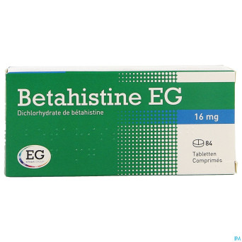 Betahistine eg    comp 84x16mg