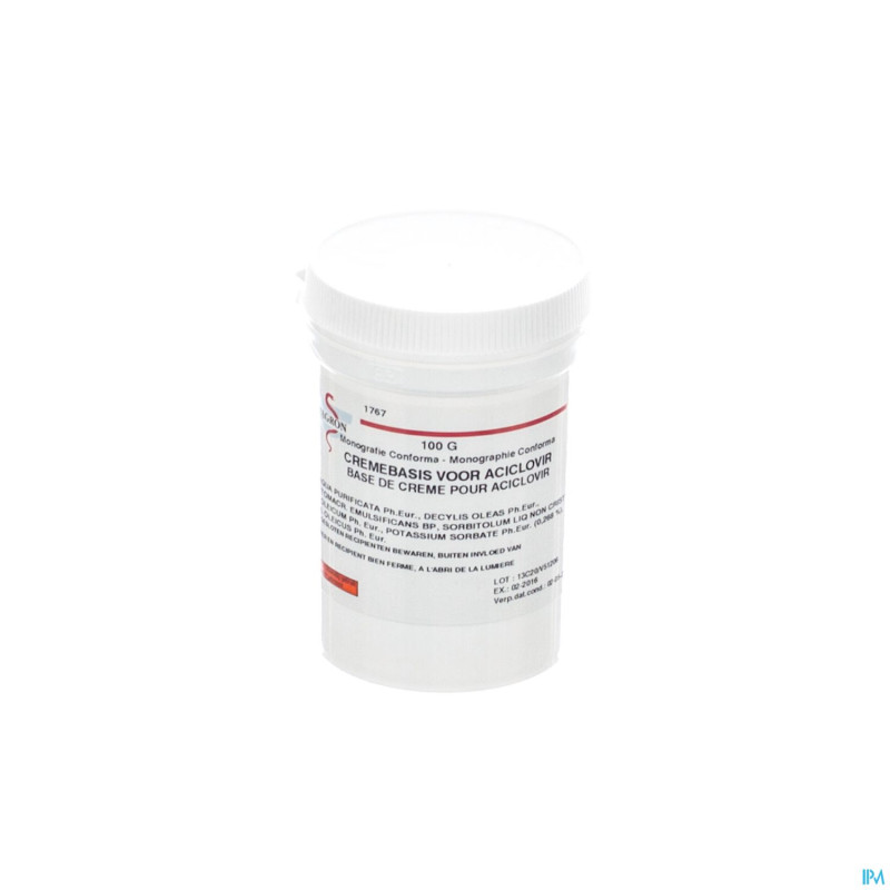 Aciclovir creme base    100g alpha