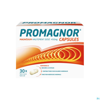 Promagnor caps 30x450mg