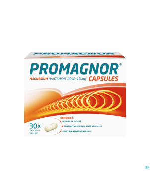 Promagnor caps 30x450mg