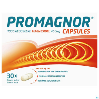 Promagnor caps 30x450mg