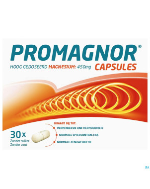 Promagnor caps 30x450mg