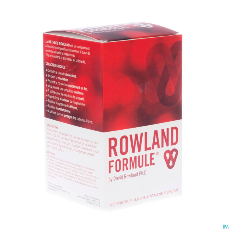 Rowland formule    comp 300