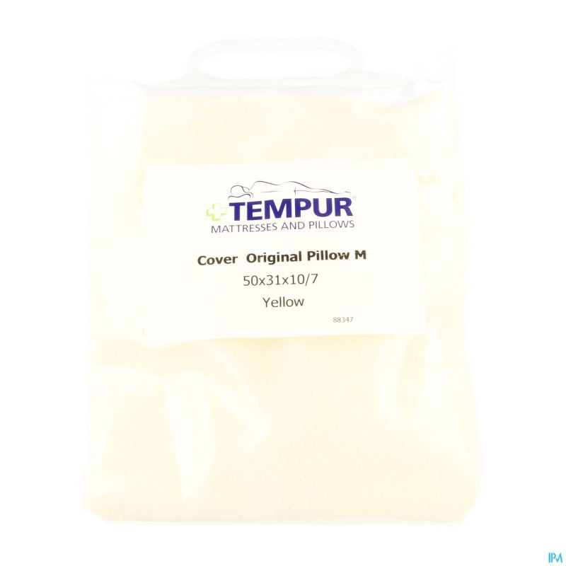 Tempur coussin housse velours    50x31cm m