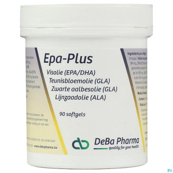 Epa-plus citron    caps  90    deba