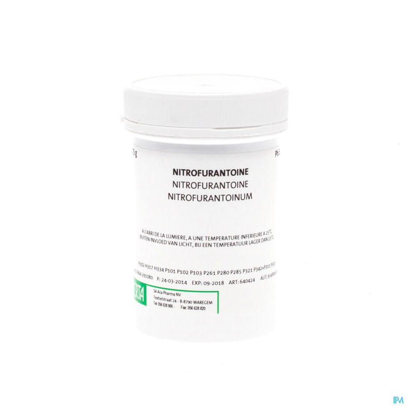 Nitrofurantoine pdr macro    25g aca