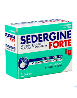 Sedergine forte 1g comp efferv.  20