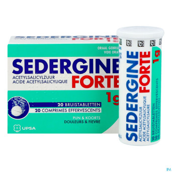 Sedergine forte 1g comp efferv.  20