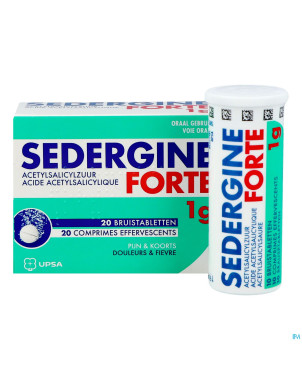 Sedergine forte 1g comp efferv.  20