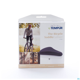 Tempur selle velo 27x25cm noir  m