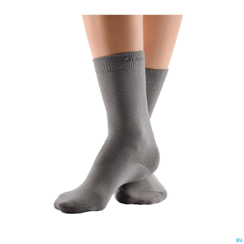 Bort soft socks large    gris 41-43