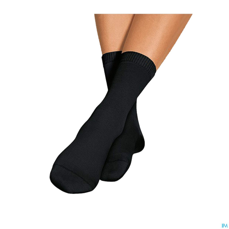 Bort soft socks large    noir 44-46