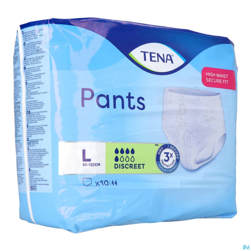 Tena pants discreet large    95-125cm 10 793300
