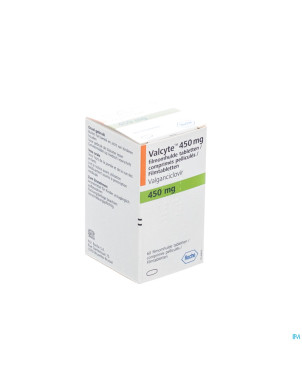 Valcyte comp pel 60 x 450 mg