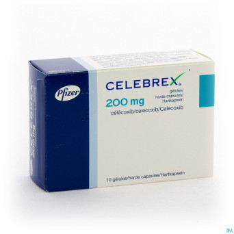 Celebrex 200mg caps 10