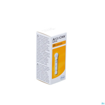 Accu chek softclix    lancet  25 3307492001