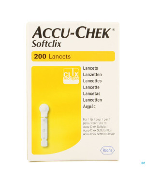 Accu chek softclix    lancet 200 3307484001