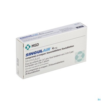 Singulair  4 mg comp a croquer 28