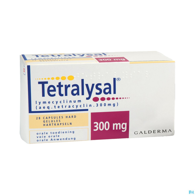 Tetralysal caps 28 x 300 mg