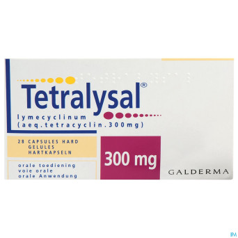 Tetralysal caps 28 x 300 mg