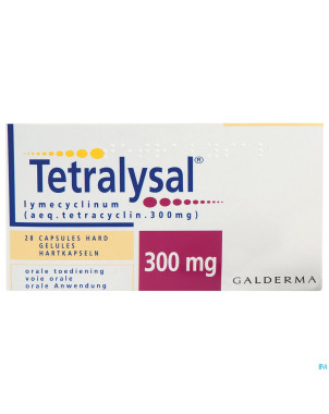 Tetralysal caps 28 x 300 mg
