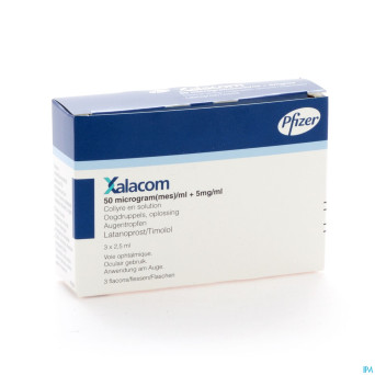 Xalacom collyre 3x2,5ml