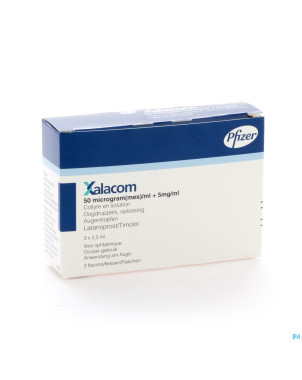 Xalacom collyre 3x2,5ml