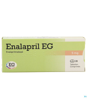 Enalapril eg    comp 28x5mg