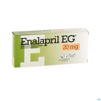 Enalapril eg comp. 28 x 20 mg