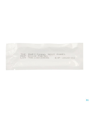 Thc test indication cannabis