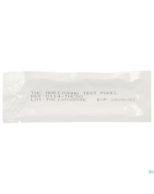 Thc test indication cannabis