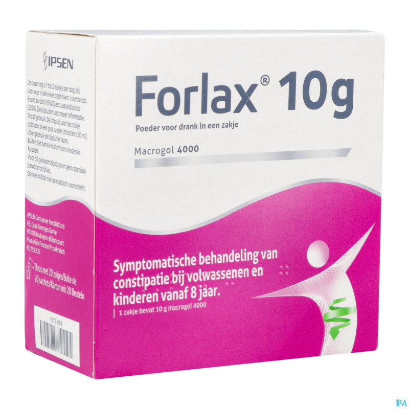 Forlax 10 g sachets - zakjes 20