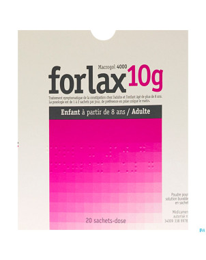 Forlax 10 g sachets - zakjes 20