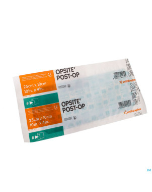 Opsite post op n    25,0cmx10,0cm   1 66000714