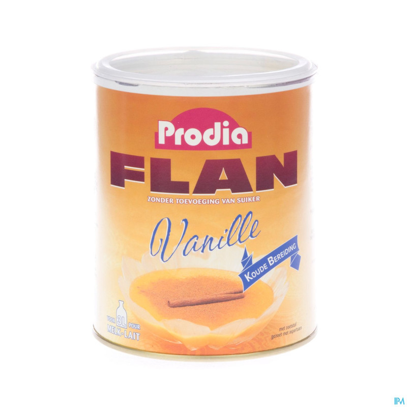 Prodia flan vanille+edulcor. pdr 450g 6785 revogan