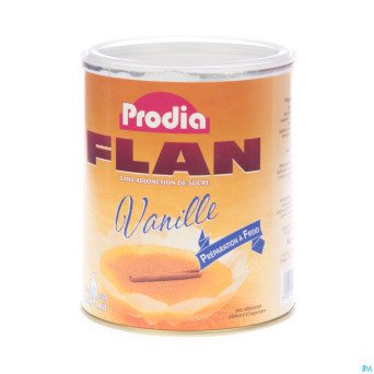 Prodia flan vanille+edulcor. pdr 450g 6785 revogan