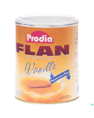 Prodia flan vanille+edulcor. pdr 450g 6785 revogan