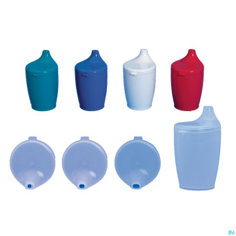 Gobelet +couvercle 4mm -poignet transp