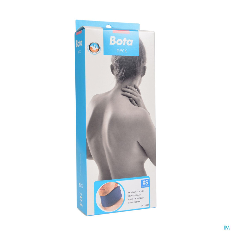 Bota collier mod c h 6cm    xs bleu