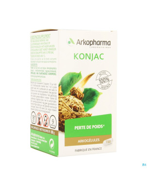 Arkogelules konjac 150x500mg nf    cfr 4137949